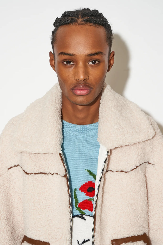 Paul Joe Joel Faux Fur Shearling Jacket