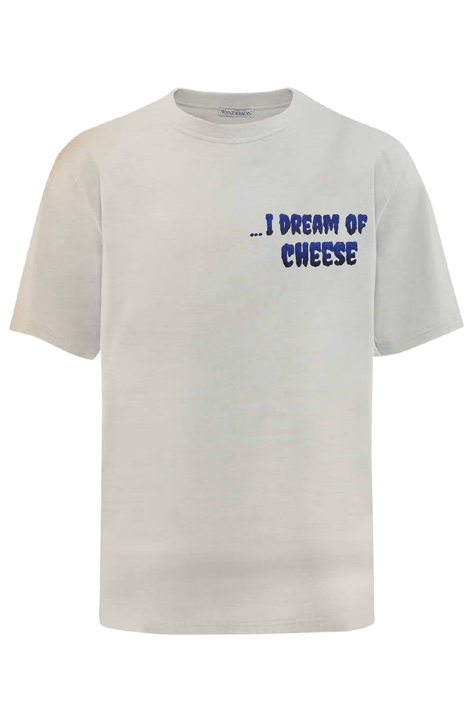 JW Anderson I Dream Of Cheese T-Shirt Off White