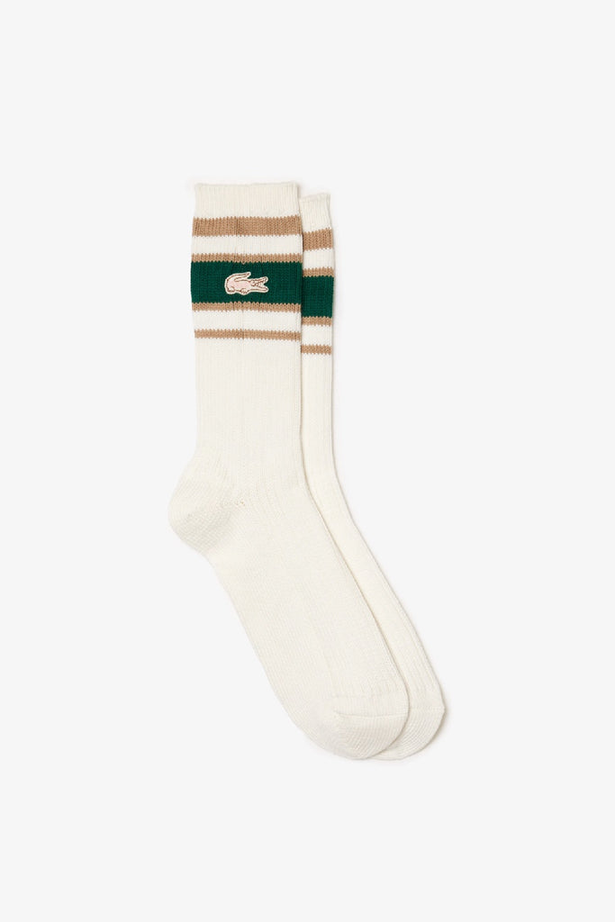 Lacoste x leFleur* Ribbed Socks white
