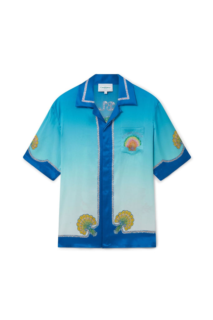 Casablanca Coquillage Coloré Silk Shirt