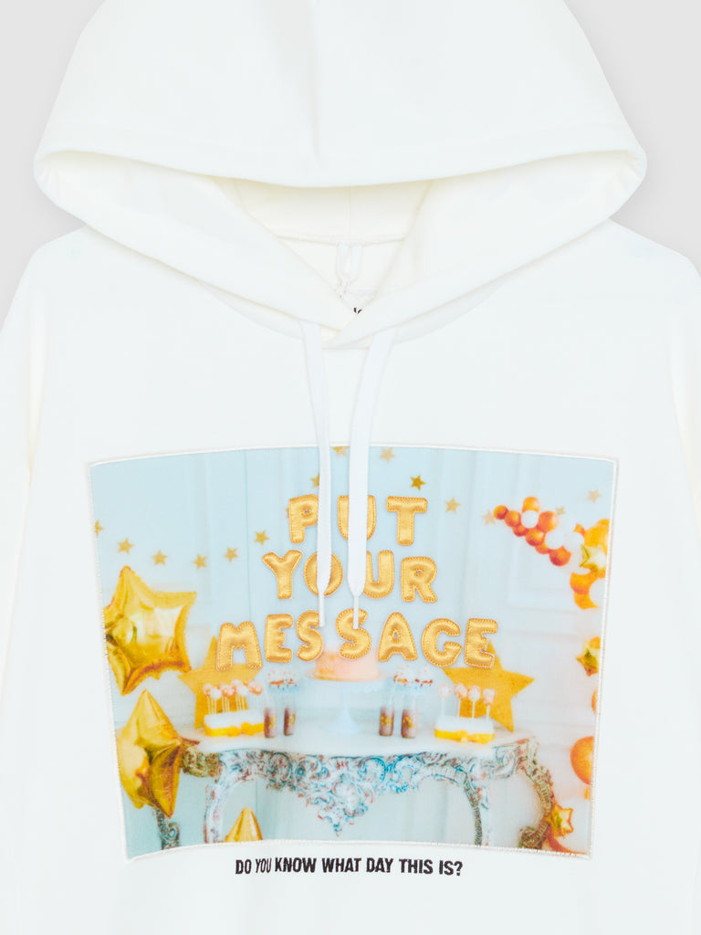 Doublet DIY Alphabet Hoodie White | BDC Paris I Boys Don't Cry