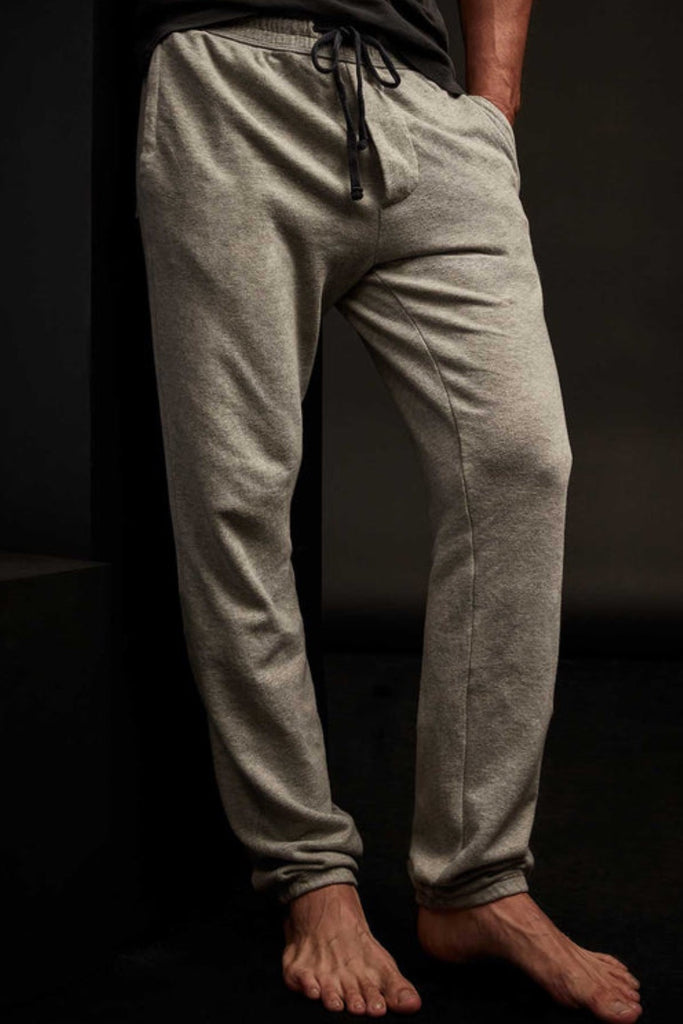 James Perse Vintage French Terry Sweatpant Heather Grey