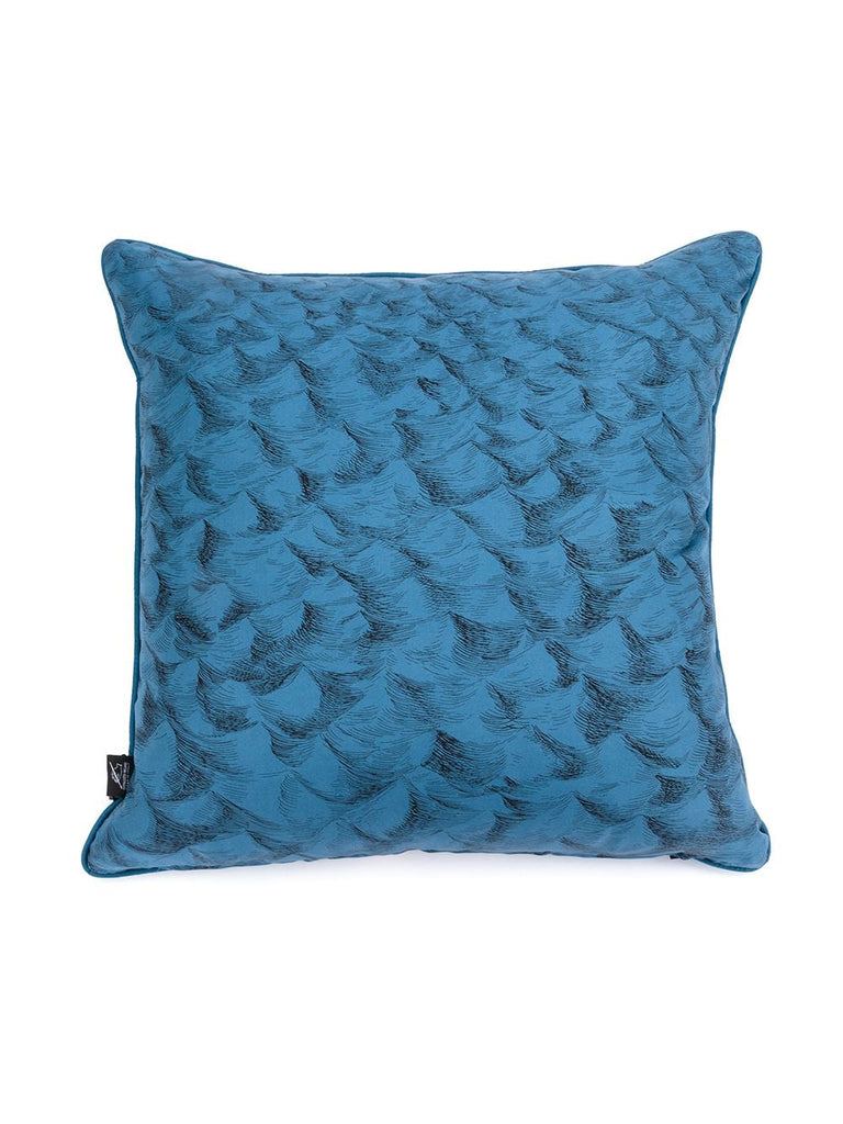 Fornasetti Silk Cushion Polipo Pillow