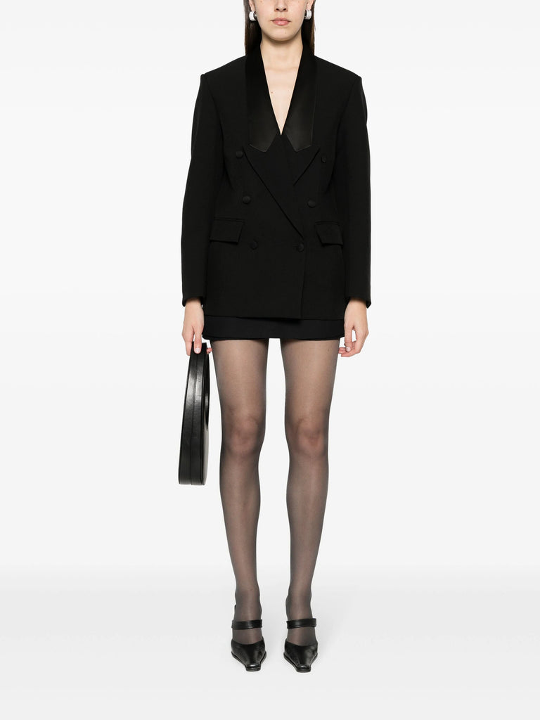 Coperni Double Breasted Tailored Jacket Black