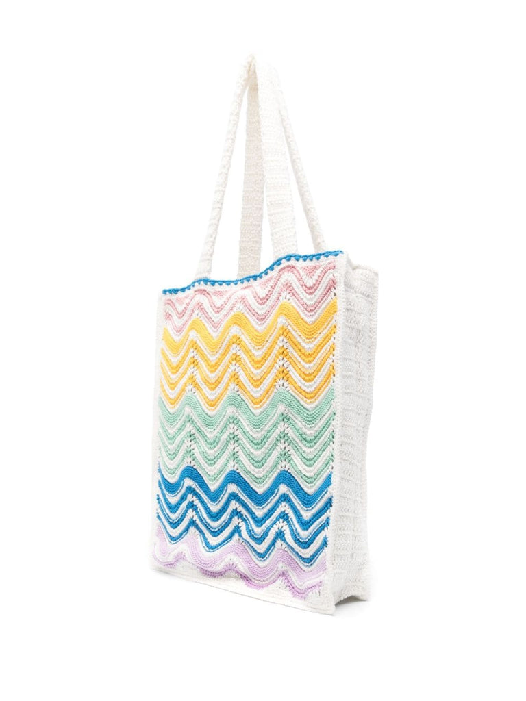 Casablanca Gradient Wave Tote Bag