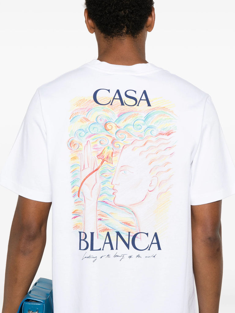 Casablanca T-Shirt Mushroom Goddess