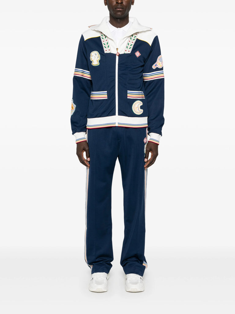 Casablanca Varsity Track Pants Navy