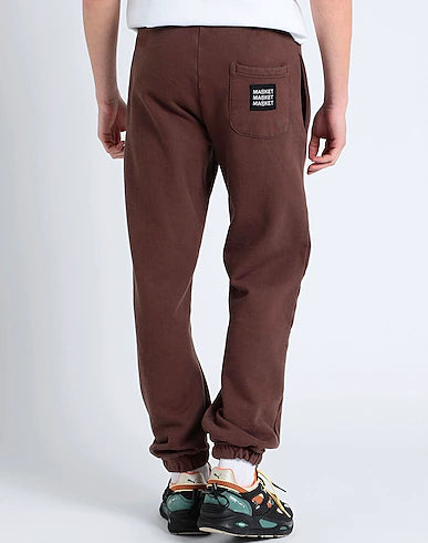 M@RKET Vintage Wash Sweatpants Brown