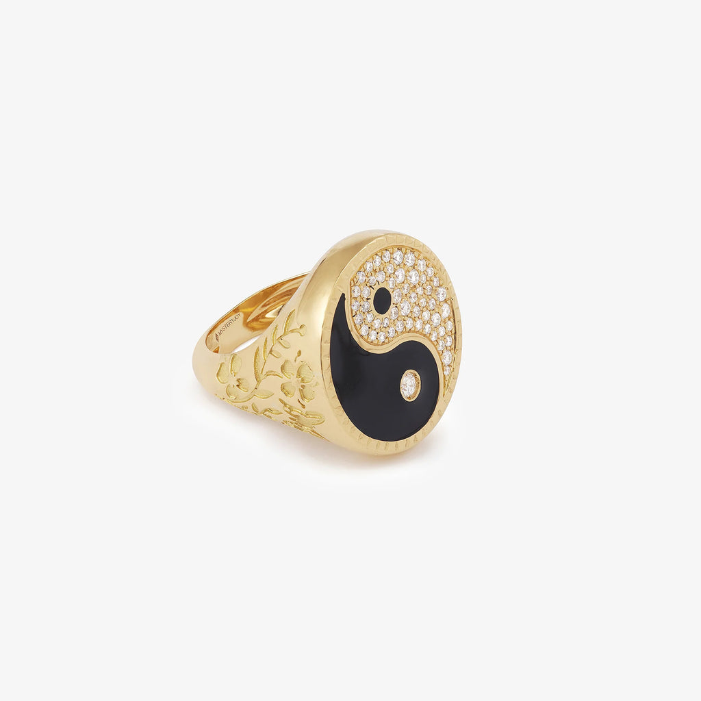 Mystery Joy Yin Yang Ring