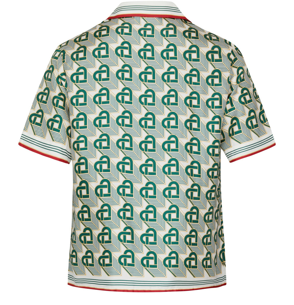 Monogram Bdc Casablanca Cuban Collar Short Sleeve Heart Monogram | BDC Paris I Boys ...