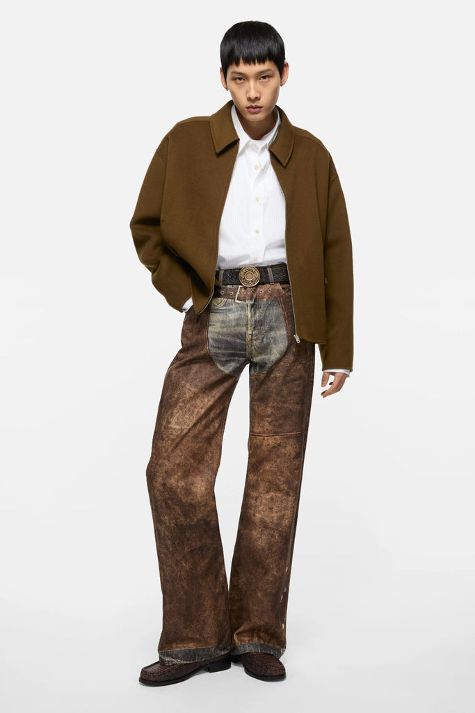 Acne Studios Cashmere jacket green