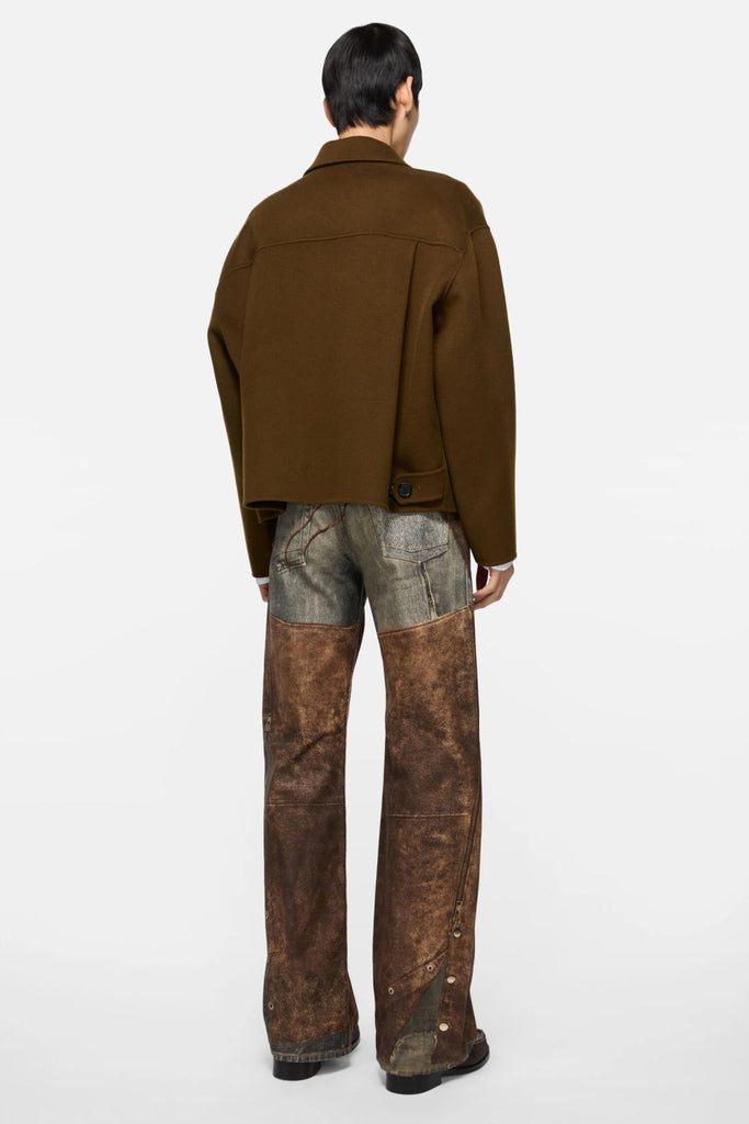 Acne Studios Cashmere jacket green