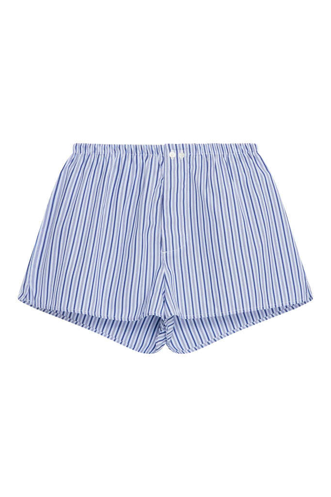 Alfie Boxer Shorts Blue Striped