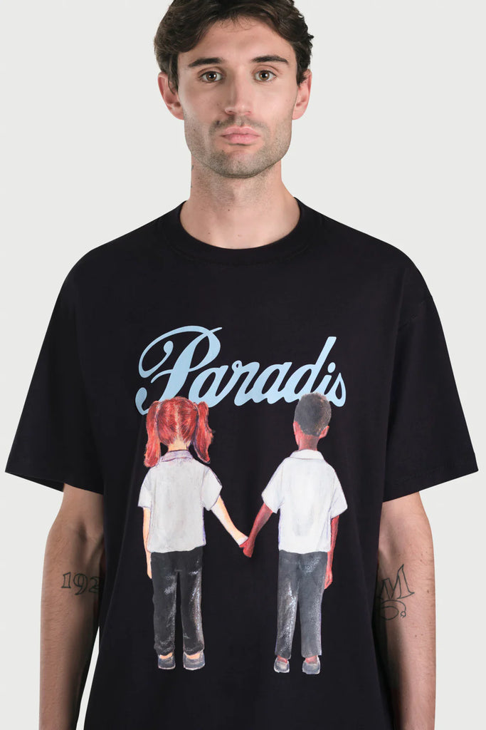 3.Paradis Kids Row T-Shirt Black