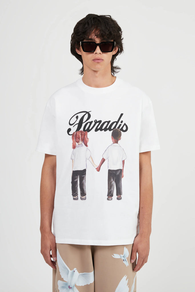 3.Paradis Kids Row T-Shirt White