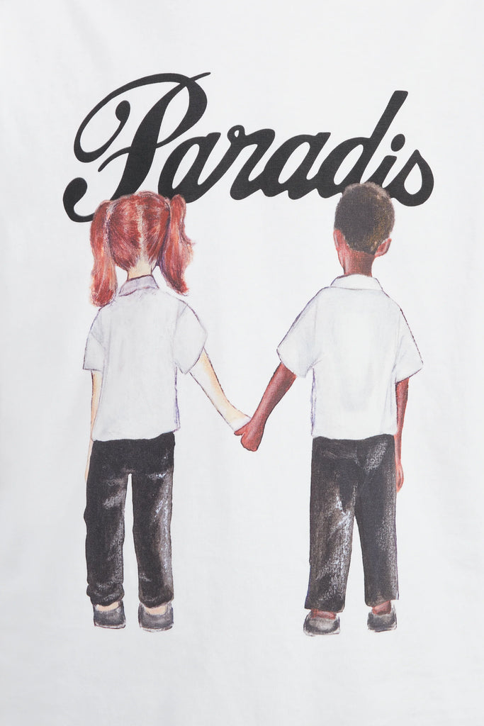 3.Paradis Kids Row T-Shirt White