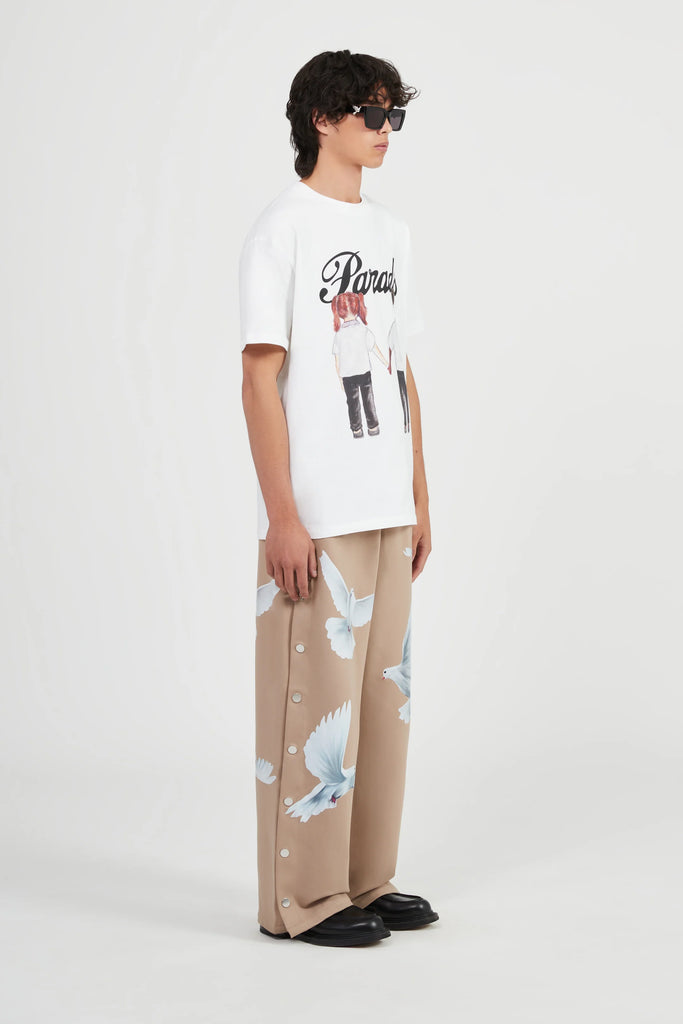 3.Paradis Kids Row T-Shirt White