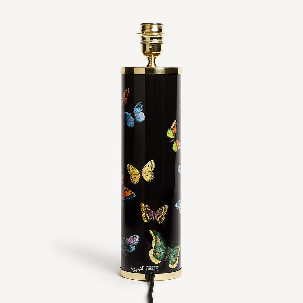 Fornasetti Cylindrical Lamp Base Farfalle