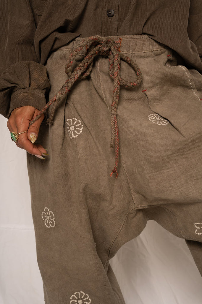 Dr Collectors P61 Chino Hemp Cotton Reverse Twill Kusama Embroidery