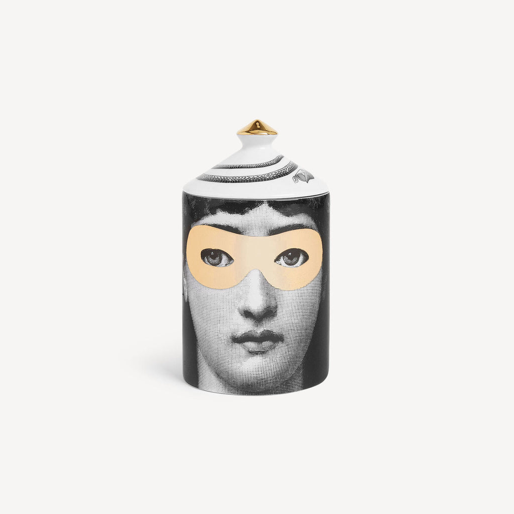 Fornasetti SE POI Scented Candle - Mascherina Décor - Frutto Proibito Fragrance