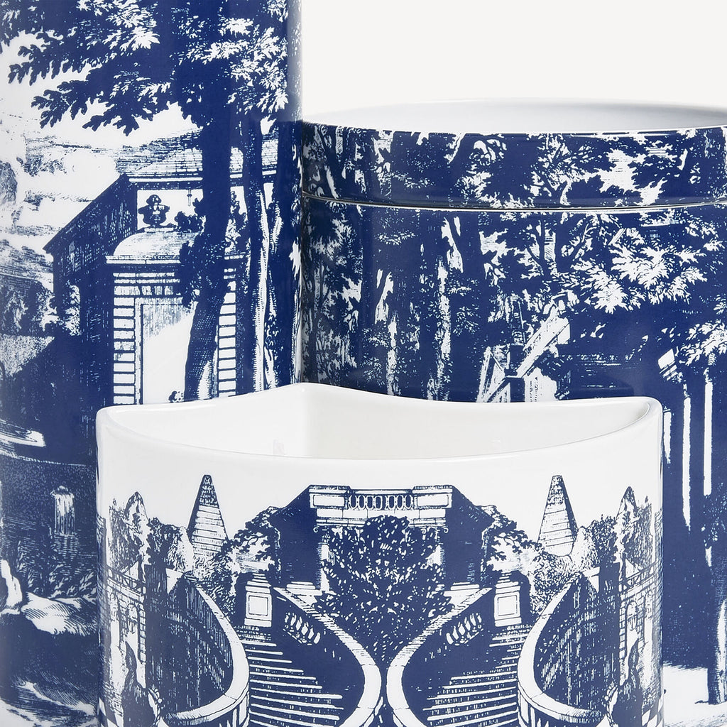 Fornasetti NEL MENTRE Set of three scented Candles - Giardino Settecentesco Décor - Giardino Segreto Fragrance