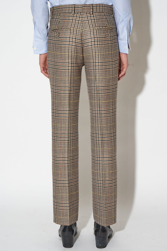 Paul & Joe Brady Houndstooth Twill Wool Pants