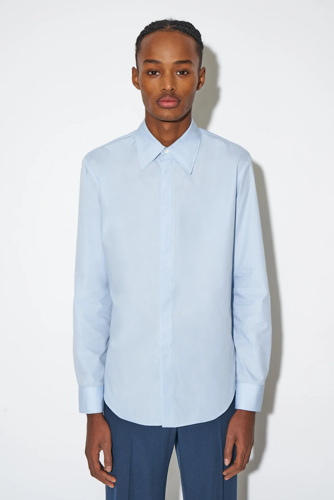 Paul & Joe Cosma Blue Cotton Poplin Shirt