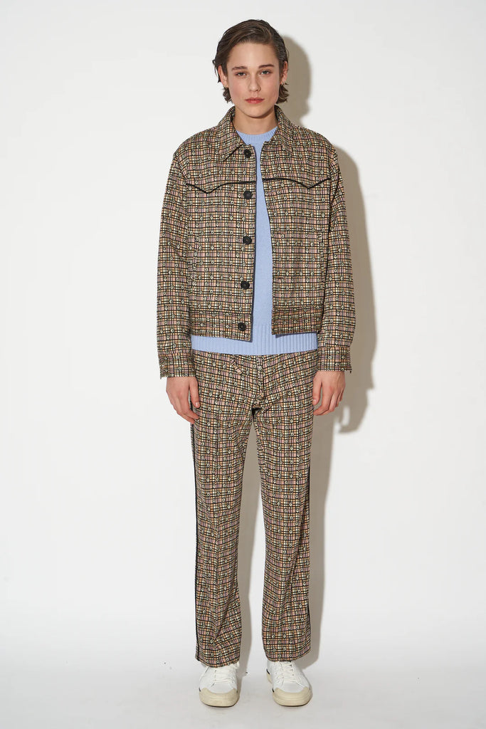 Paul & Joe Yvo Milano Jacquard Cropped Jacket