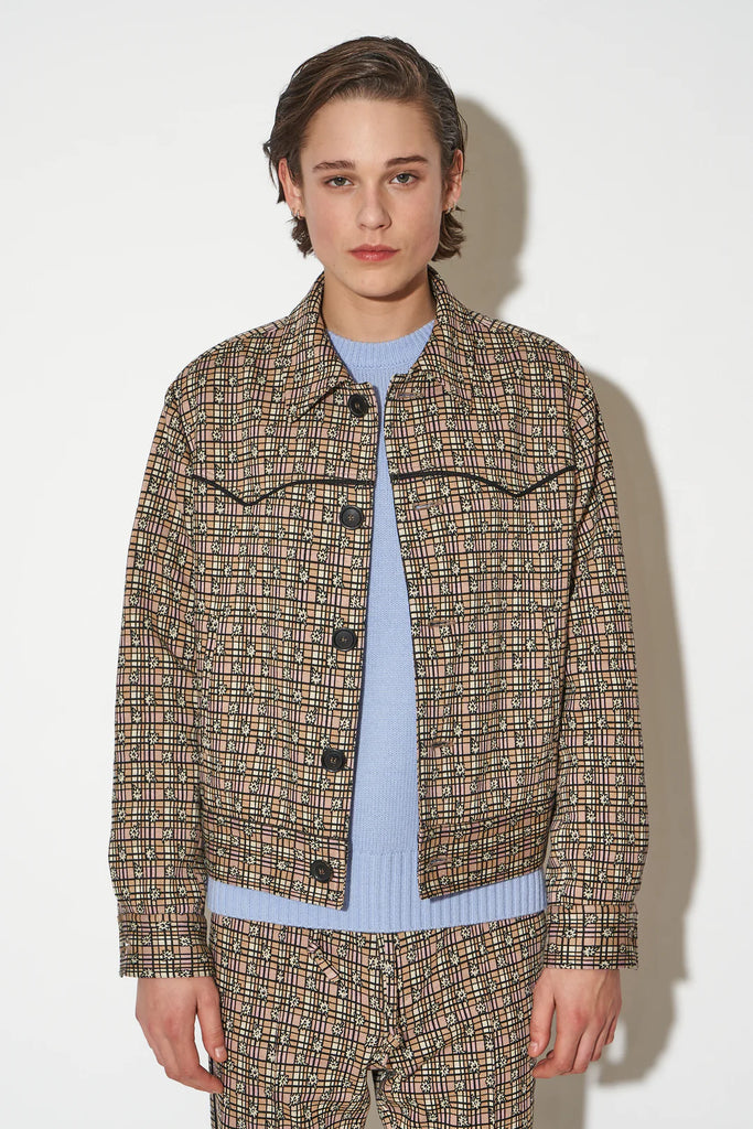 Paul & Joe Yvo Milano Jacquard Cropped Jacket