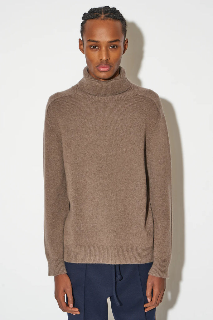 Paul & Joe Anamour Cashmere Turtleneck Sweater Taupe