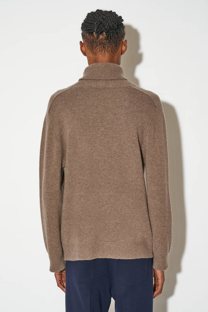 Paul & Joe Anamour Cashmere Turtleneck Sweater Taupe