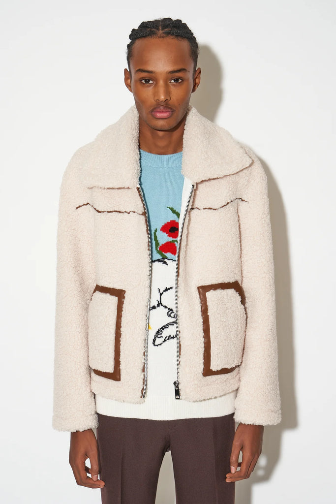 Paul & Joe Joel Faux Fur Shearling Jacket