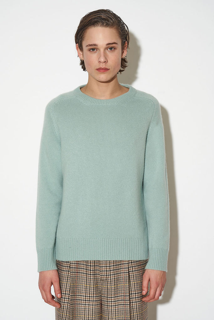 Paul & Joe Nolita Cashmere Crewneck Sweater Turquoise