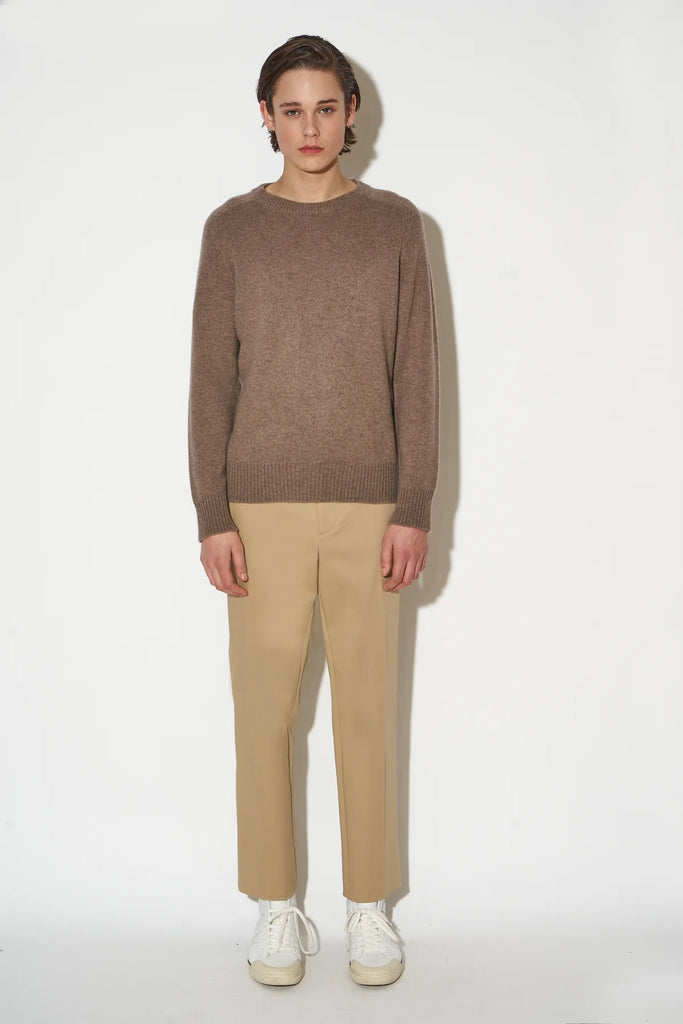 Paul & Joe Nolita Cashmere Crewneck Sweater Taupe