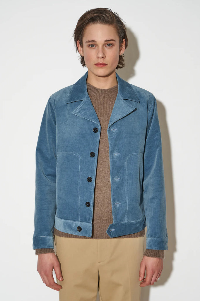 Paul & Joe Willow Corduroy Jacket Blue