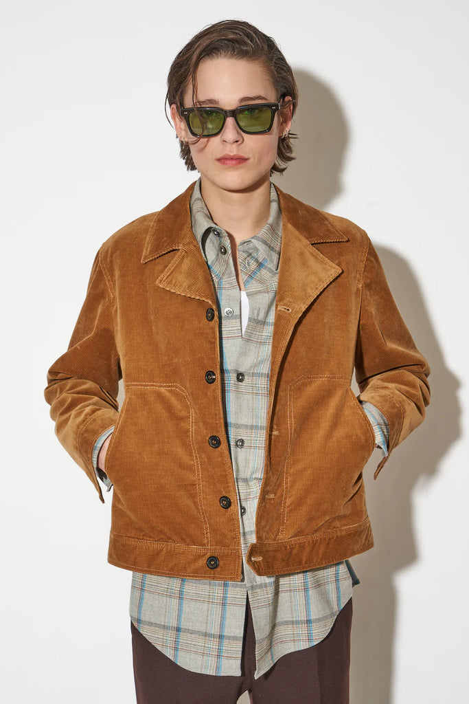 Paul & Joe Willow Corduroy Jacket Camel