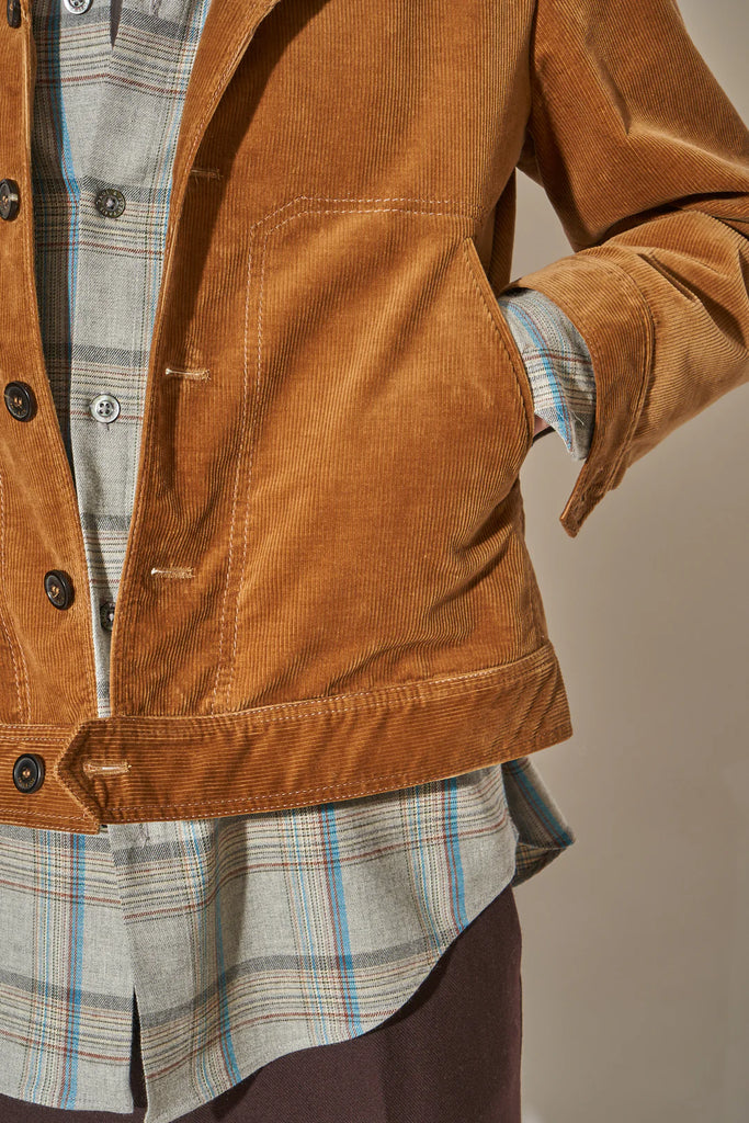 Paul & Joe Willow Corduroy Jacket Camel