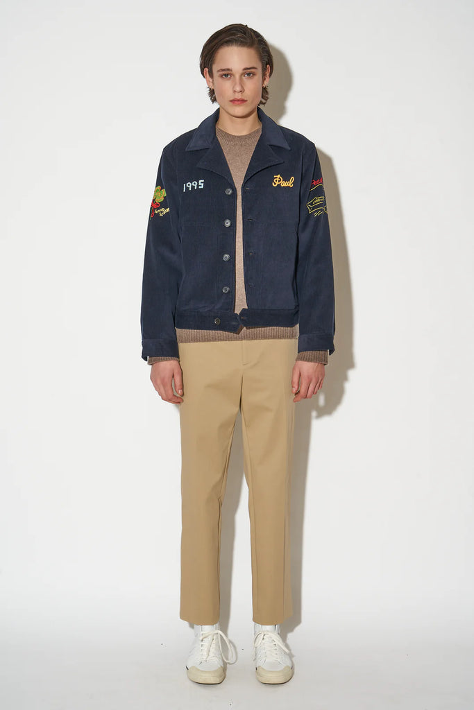 Paul & Joe Woody Embroidered Corduroy Jacket