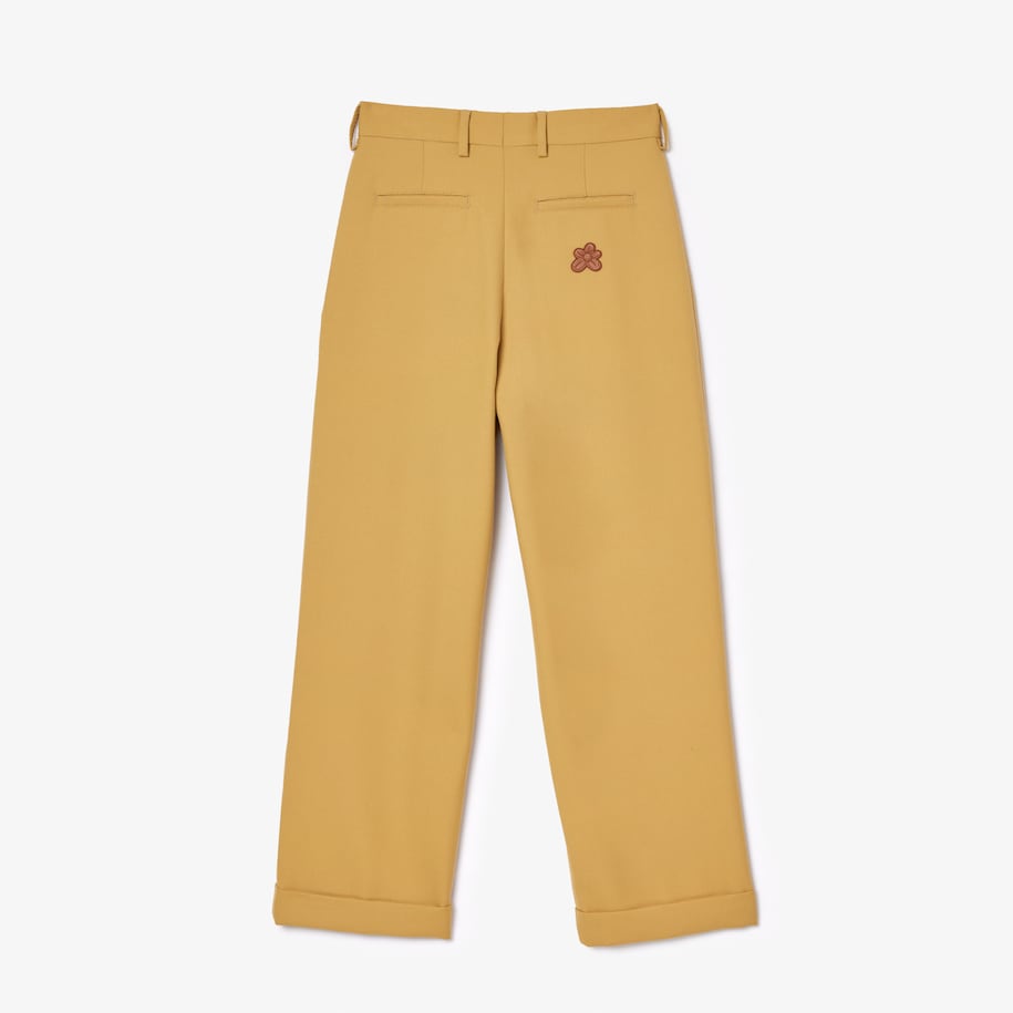 Lacoste x leFleur* Tapered Pleat Pants Yellow