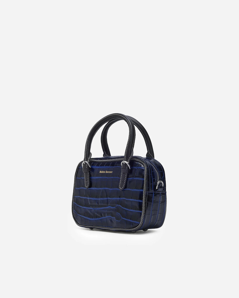 Wales Bonner x Adidas Small Croc Bag Navy