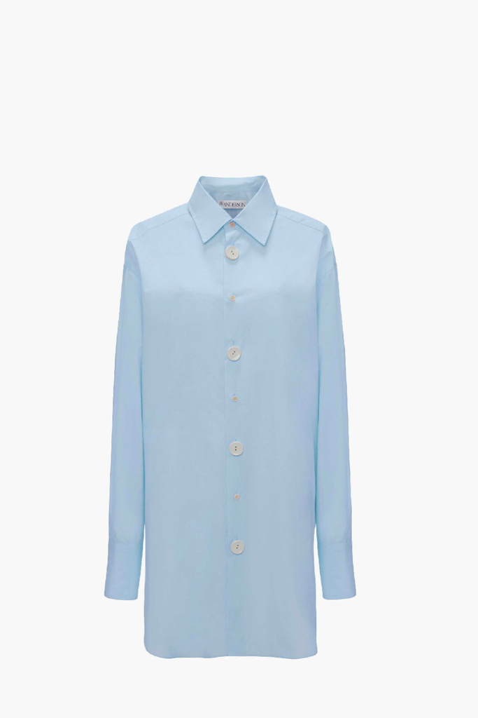 Jw Anderson Oversized Shirt With Ceramic Buttons