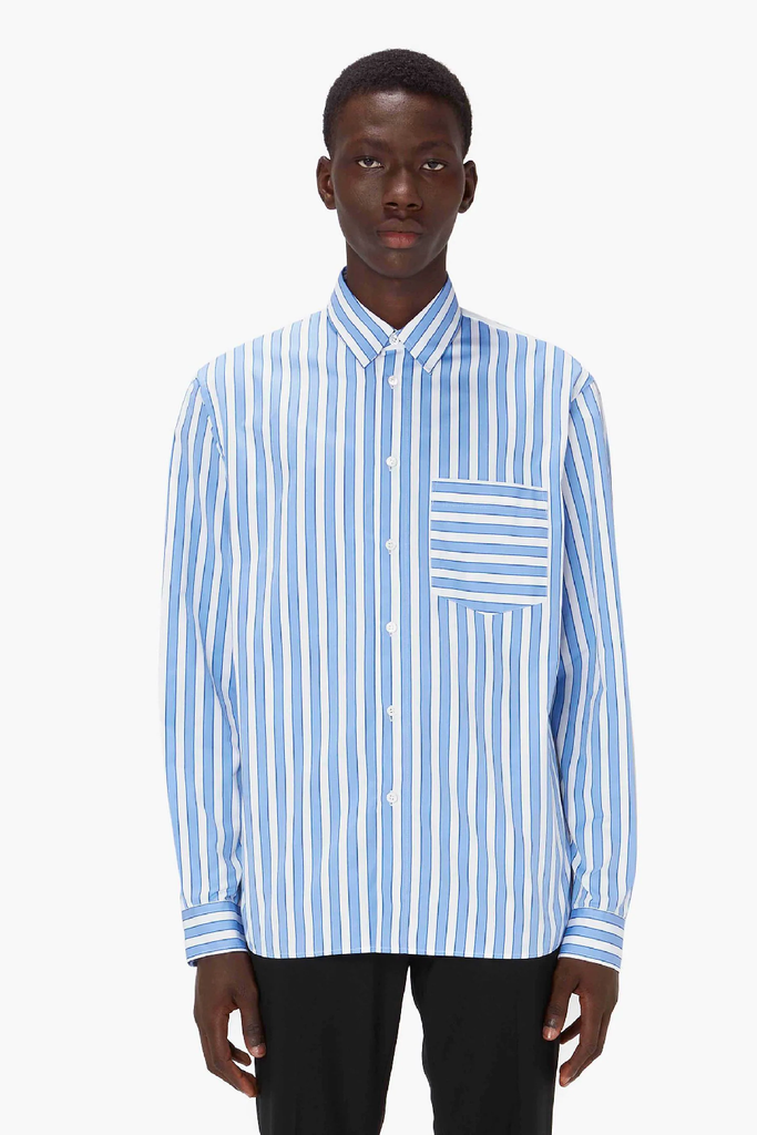 Jw Anderson Classic Fit Patchwork Shirt