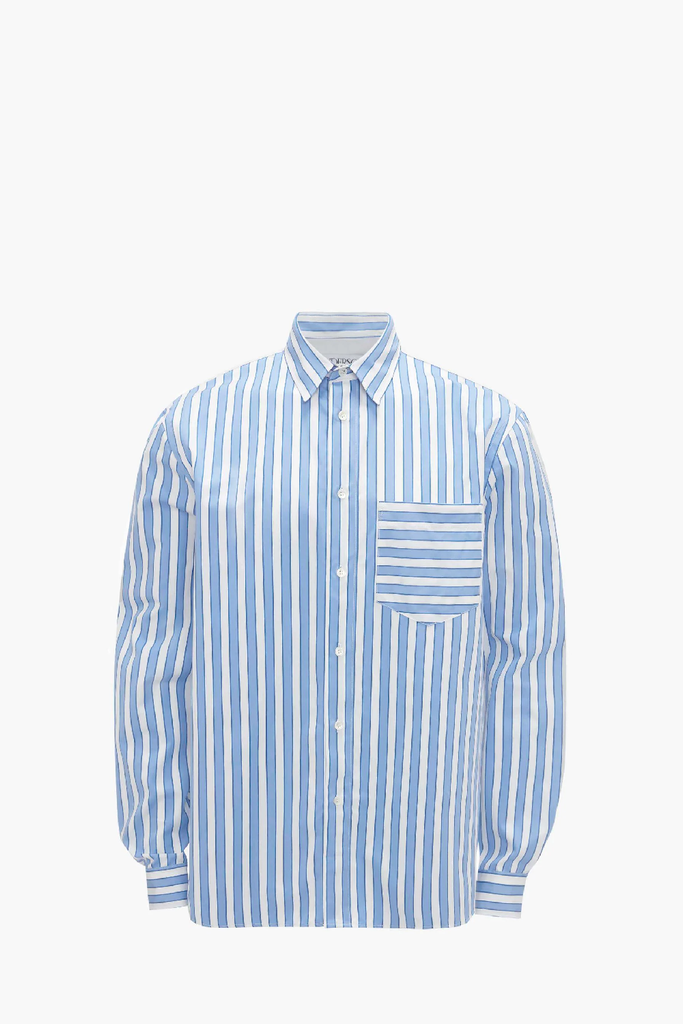 Jw Anderson Classic Fit Patchwork Shirt