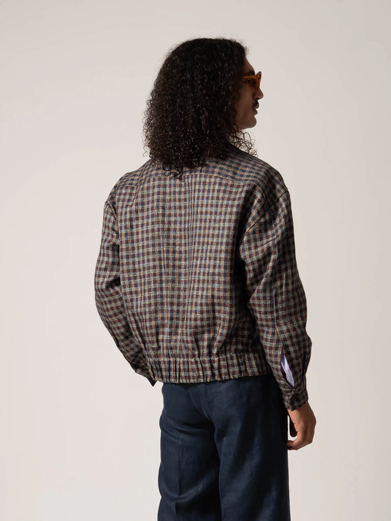 Quintopiano Sartorial Bomber Jacket Checkered