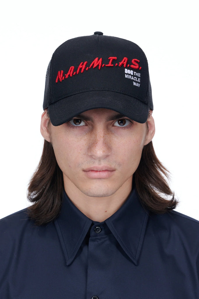 Nahmias Education Trucker Hat Black