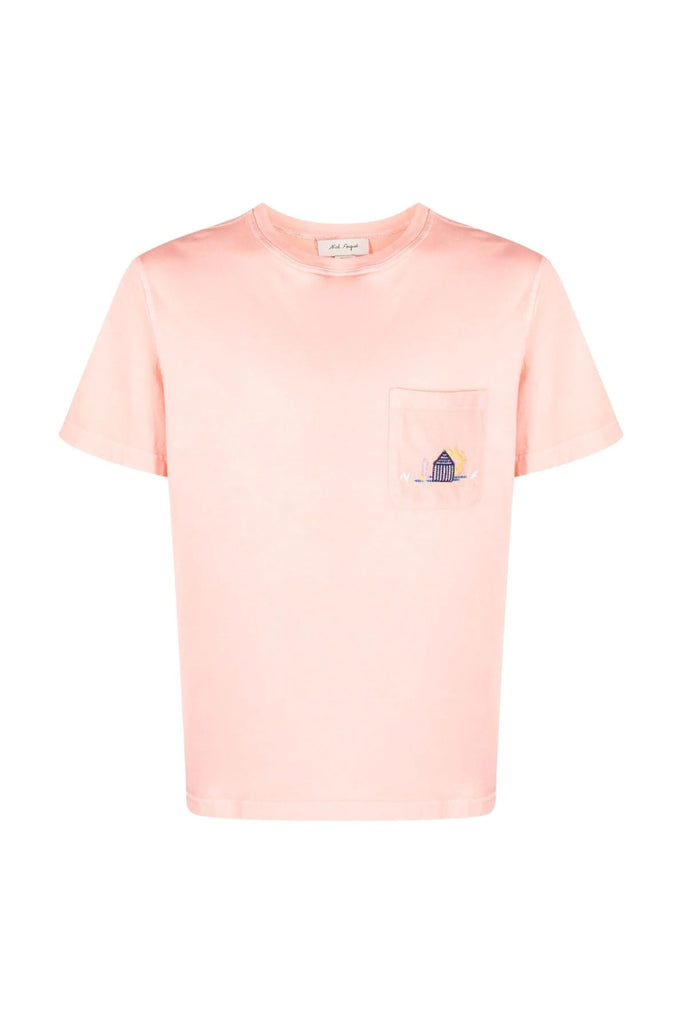 Nick Fouquet Short Sleeves T-Shirt With Pocket Pink