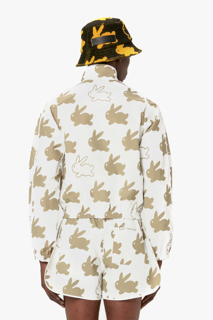 JW Anderson All Over Bunny Technical Jacket White/ Ivory