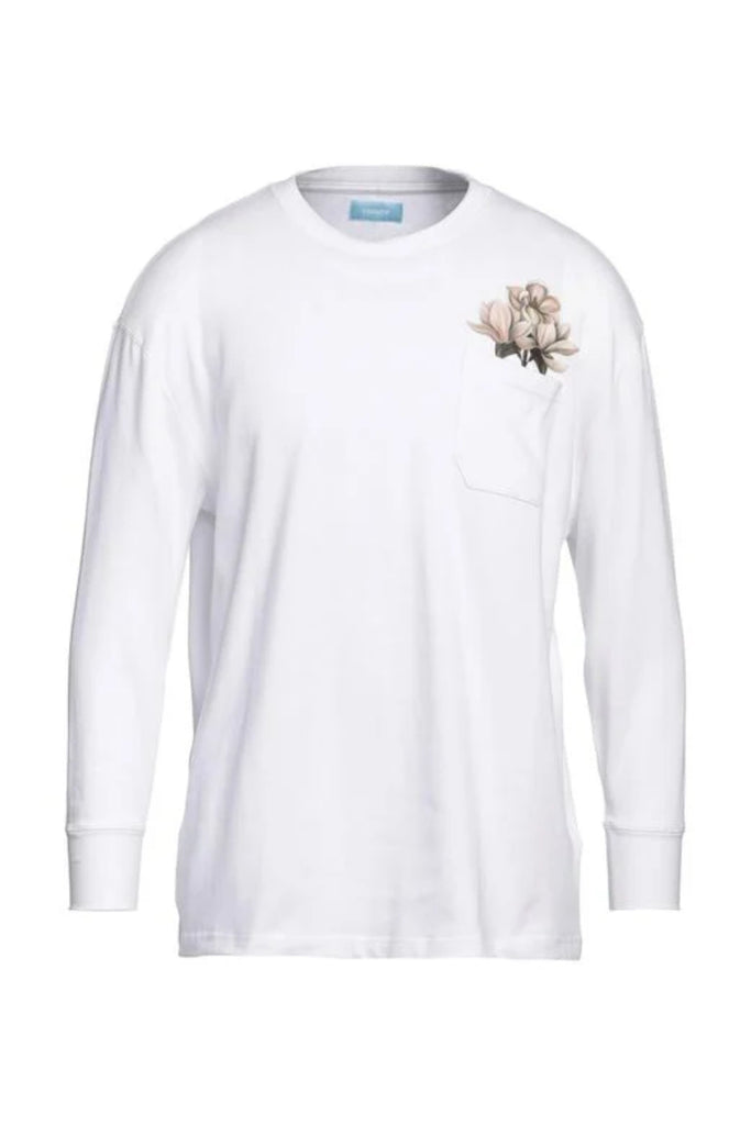 3. Paradis White Long Sleeve T-Shirt A Little Flower