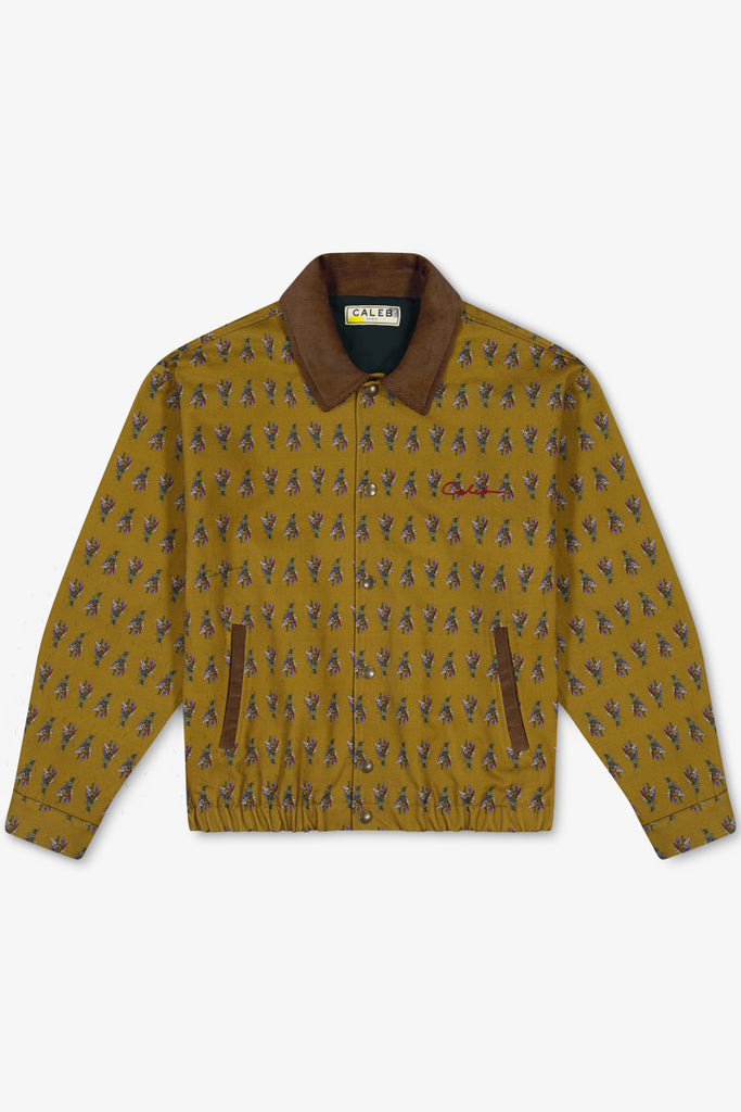 Caleb Paris Printed Corduroy Jacket