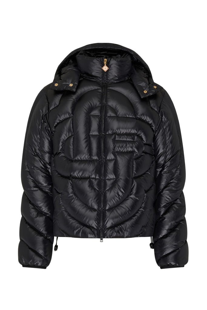 Casablanca Quilted Puffer Jacket Black